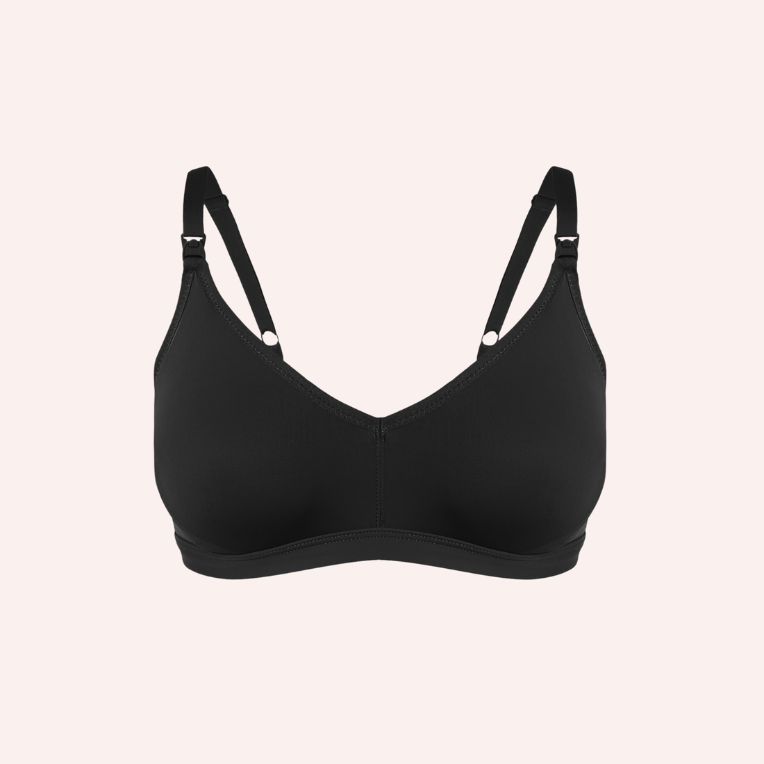 Maternity Comfort Bralette - Licorice