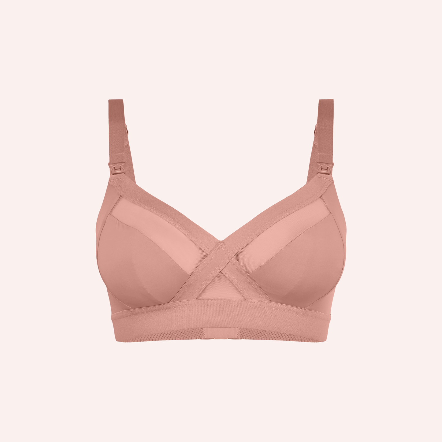 Maternity Support Wirefree Bralette - Desert Dust