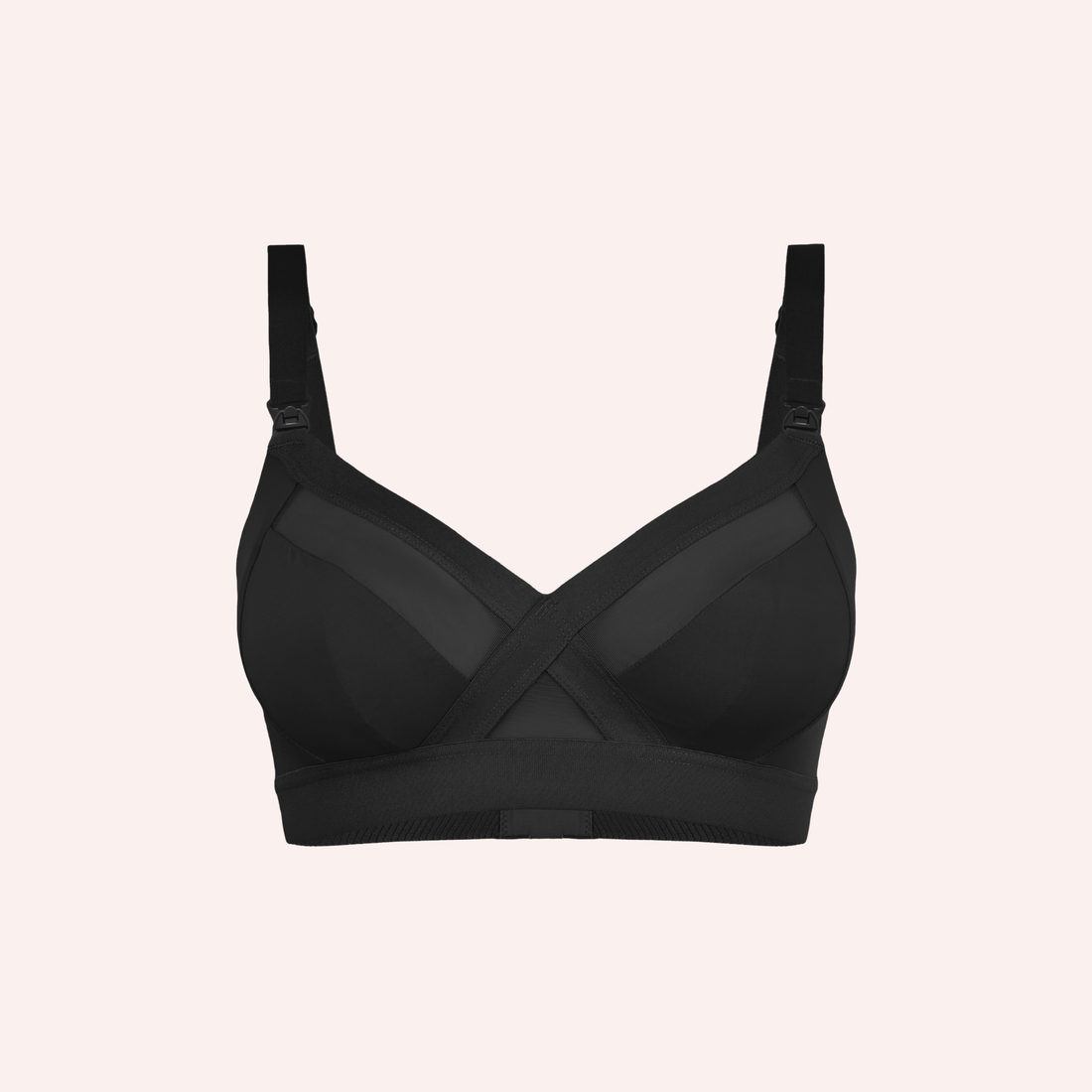 Maternity Support Wirefree Bralette - Licorice