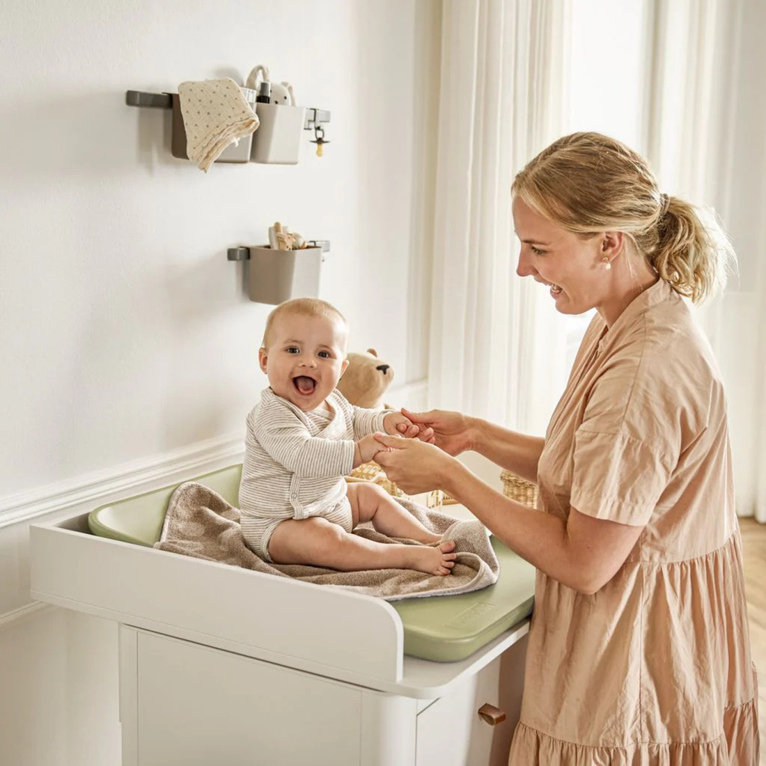 Matty Change Mat - Olive