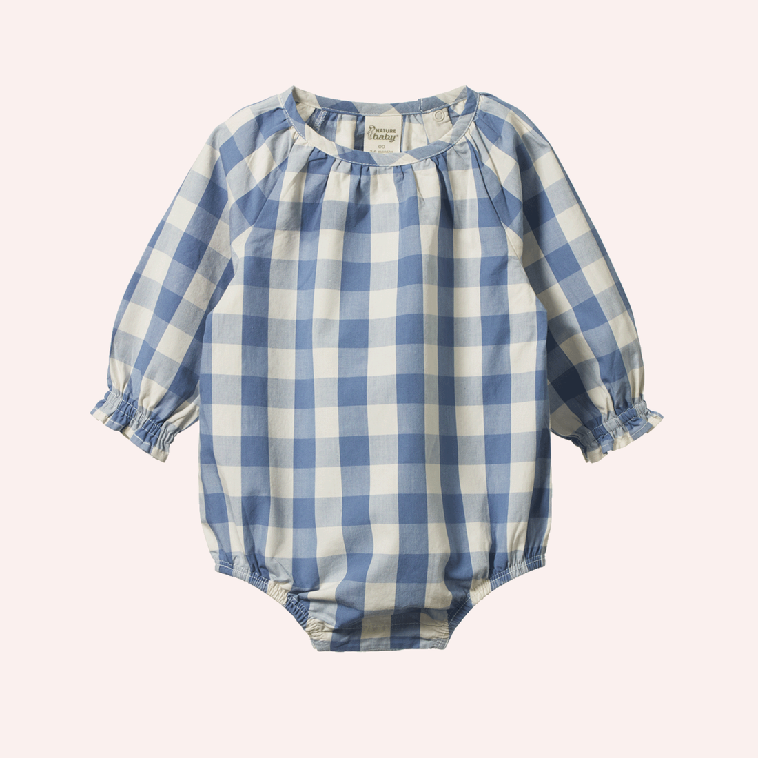 Meadow Bodysuit Gingham - Bluebelle Check