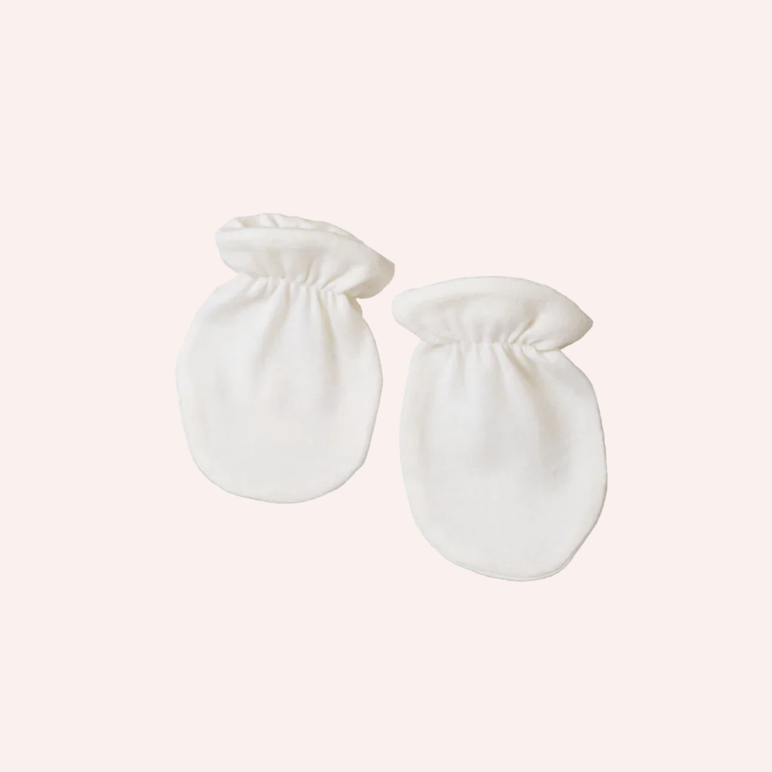 Mer Ess Newborn Mittens - Natural