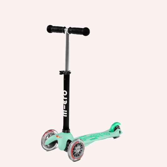 Mini2go Deluxe Plus Ride On Scooter - Mint