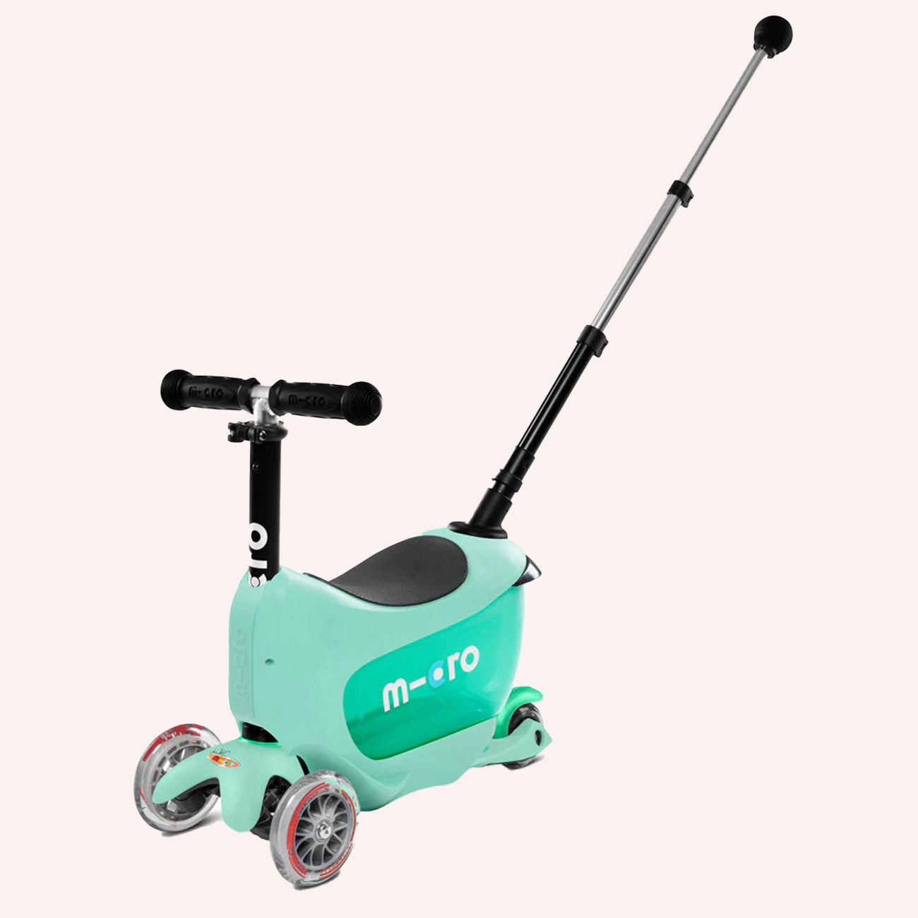 Mini2go Deluxe Plus Ride On Scooter - Mint