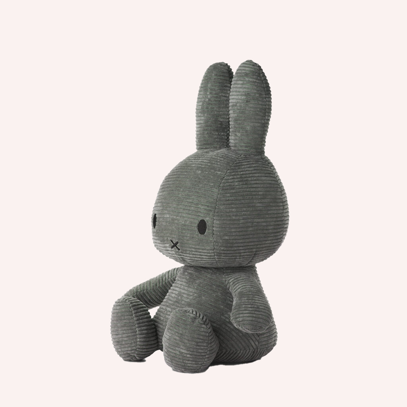 Miffy Corduroy Plush - Grey (50 cm)