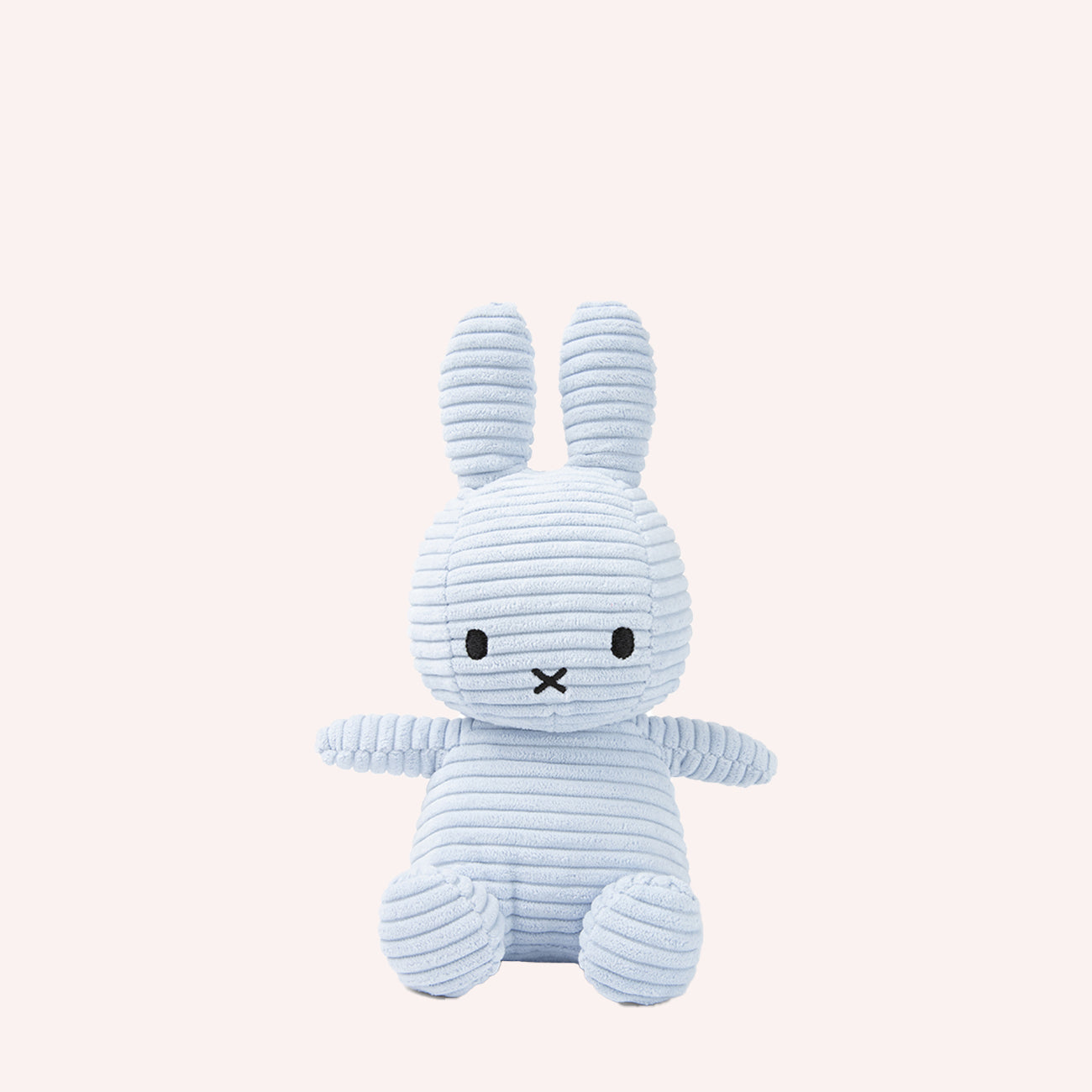 Miffy Corduroy Plush - Ice Blue (23 cm)