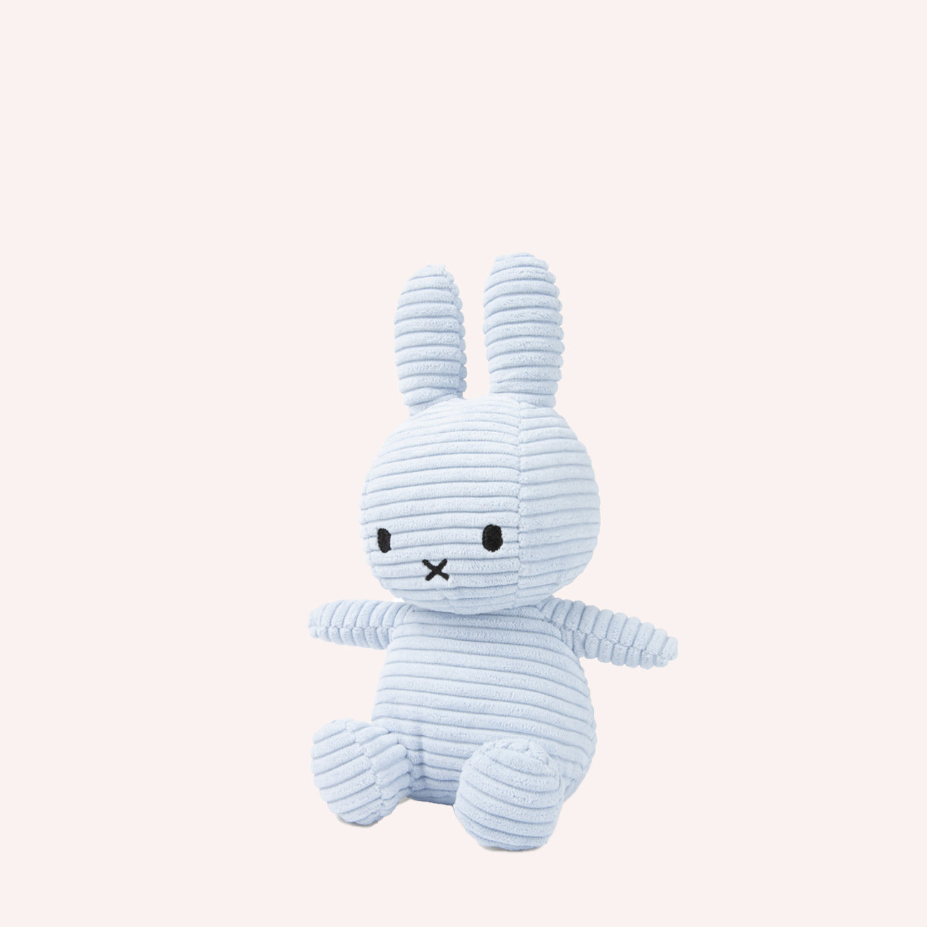 Miffy Corduroy Plush - Ice Blue (23 cm)