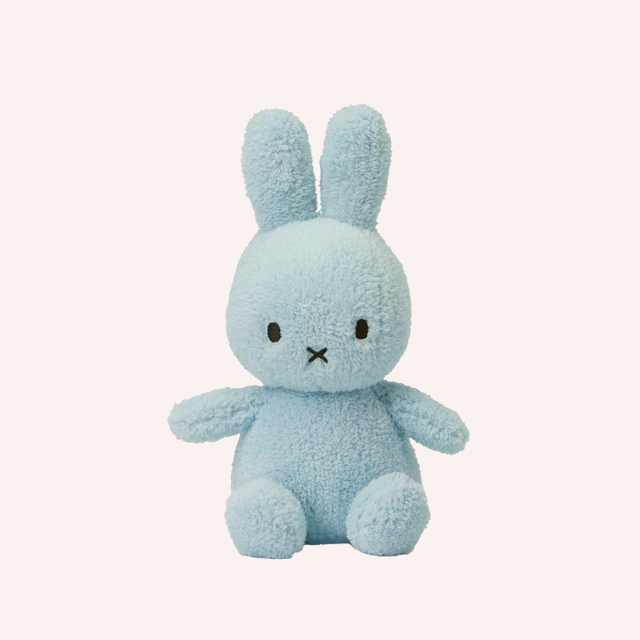 Miffy Sitting Terry Plush - Light Blue (23cm)