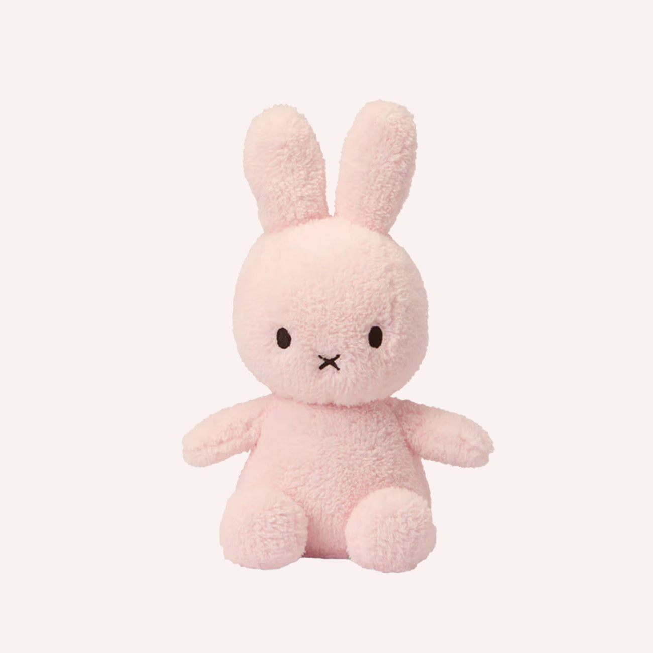 Miffy Sitting Terry Plush - Light Pink (23cm)