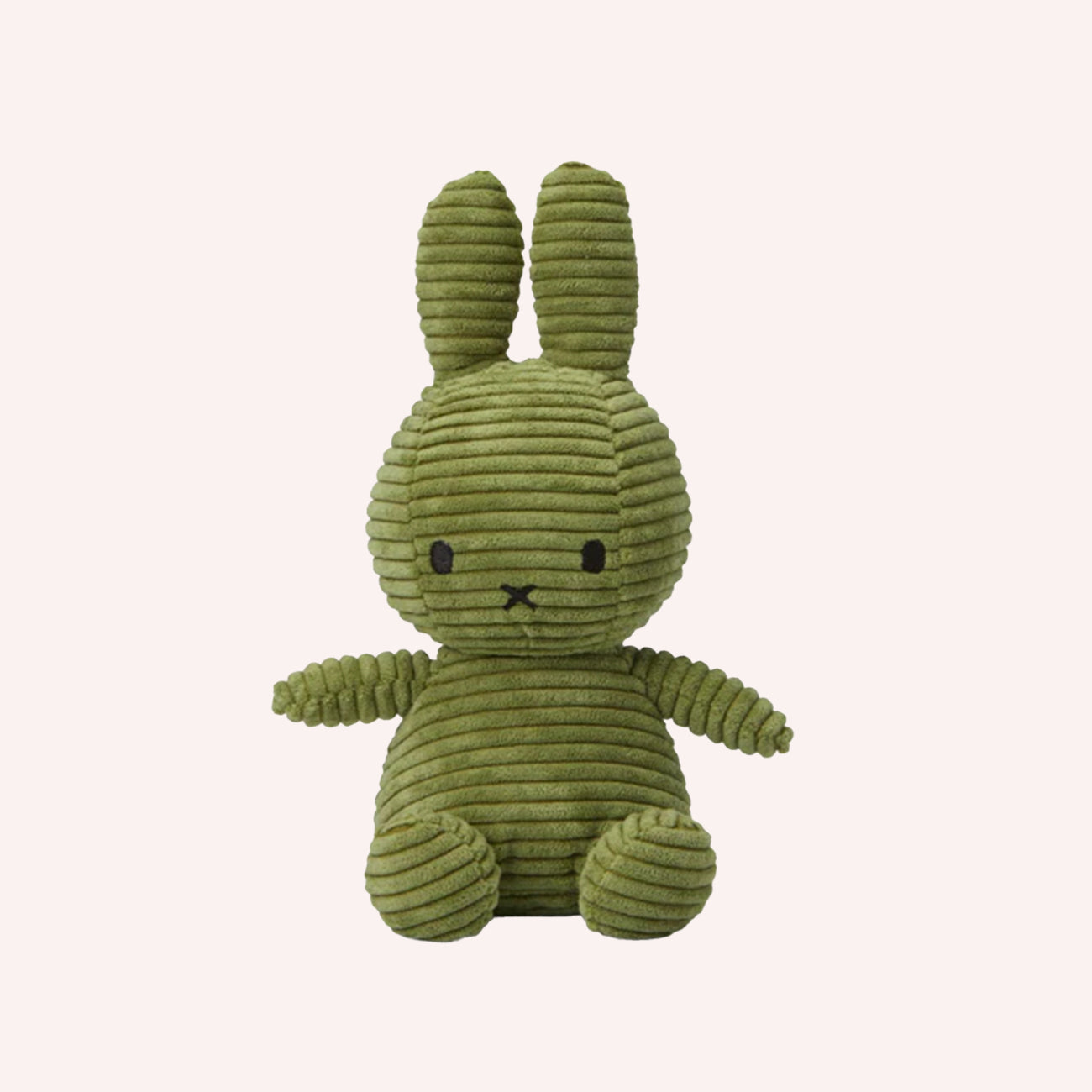 Miffy Corduroy Plush - Olive Green (23 cm)