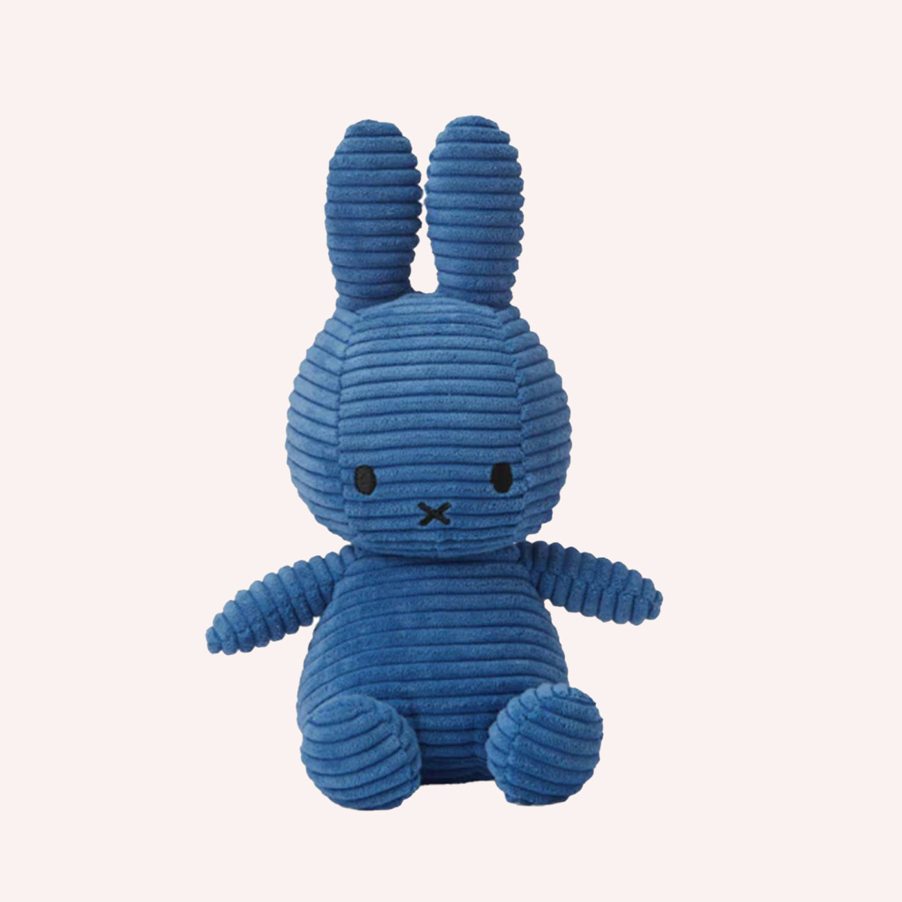 Miffy Corduroy Plush - Kobalt Blue (23 cm)