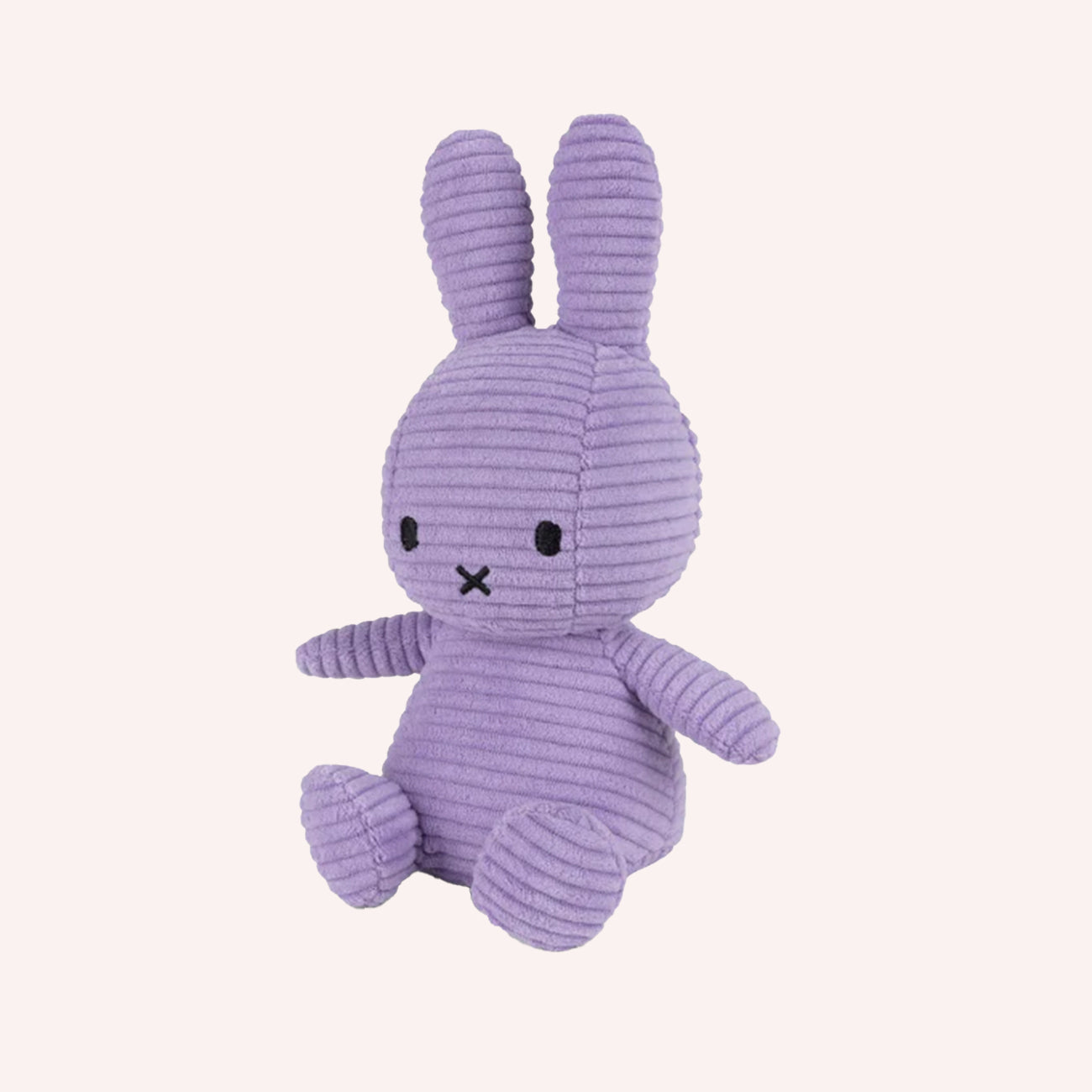 Miffy Corduroy Plush - Lilac (23 cm)