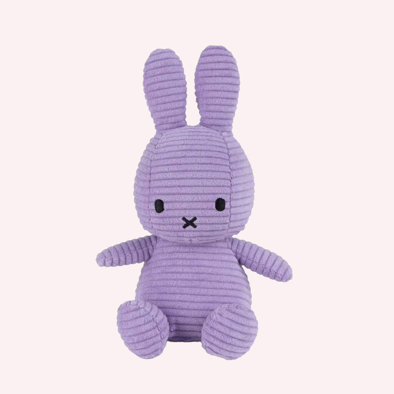 Miffy Corduroy Plush - Lilac (23 cm)