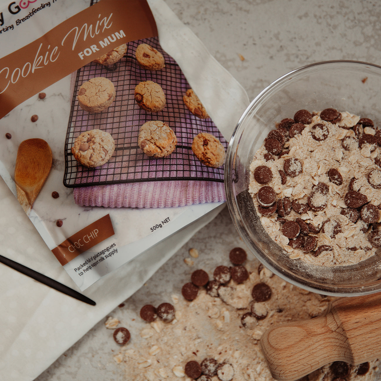 Chocolate Chip Lactation Packet Mix