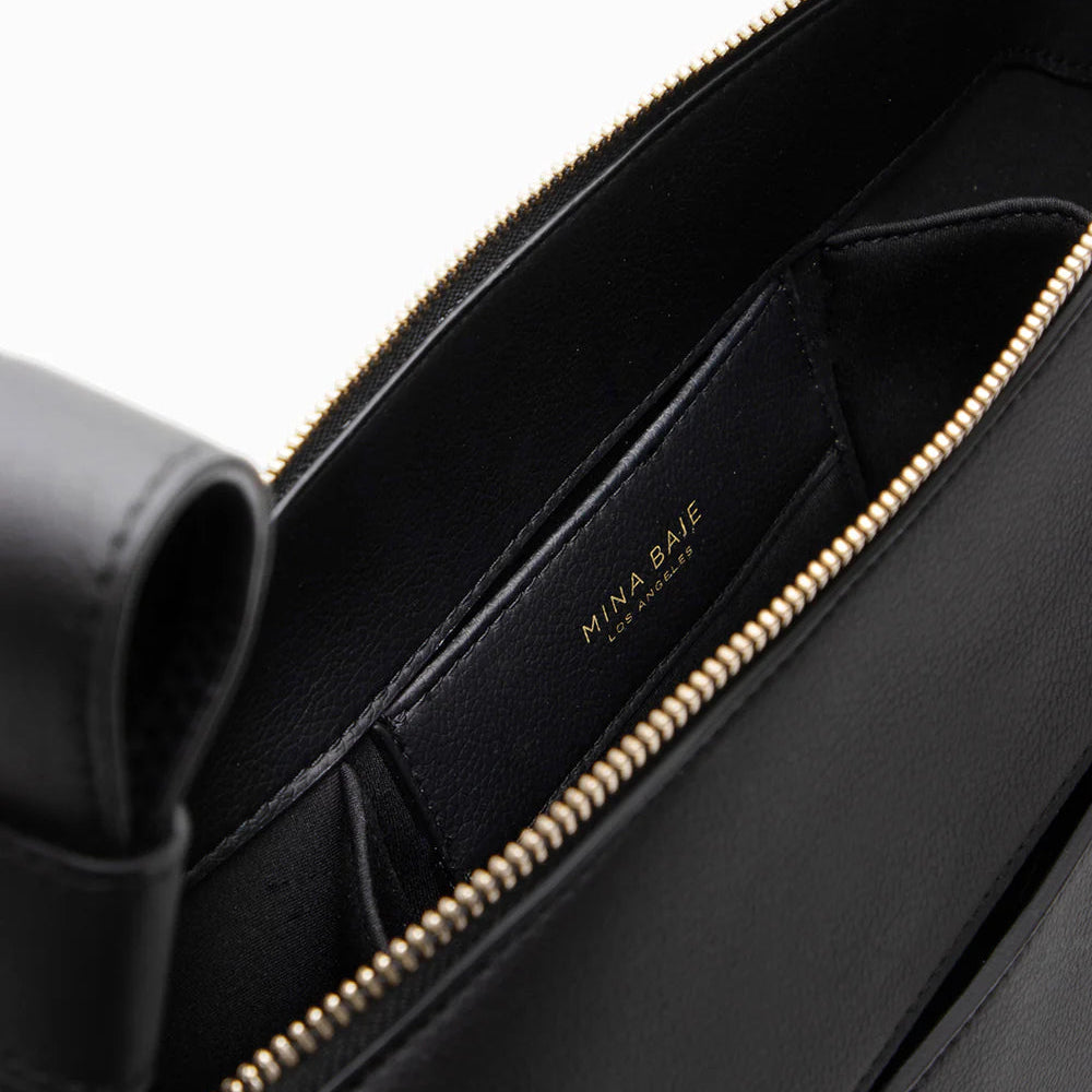 Stroller Vegan Caddy - Black/Gold