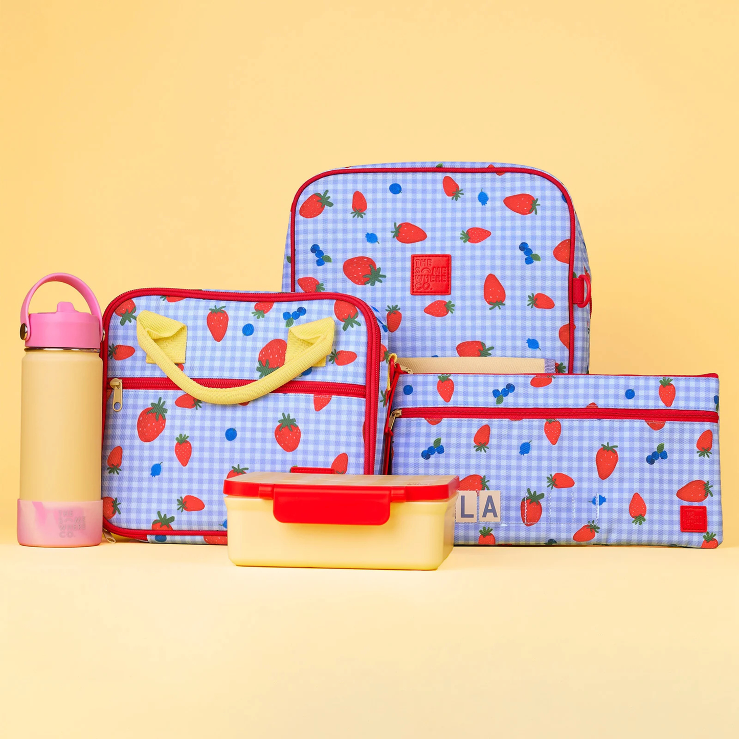 Mini Bento Lunch Box - Berry Patch