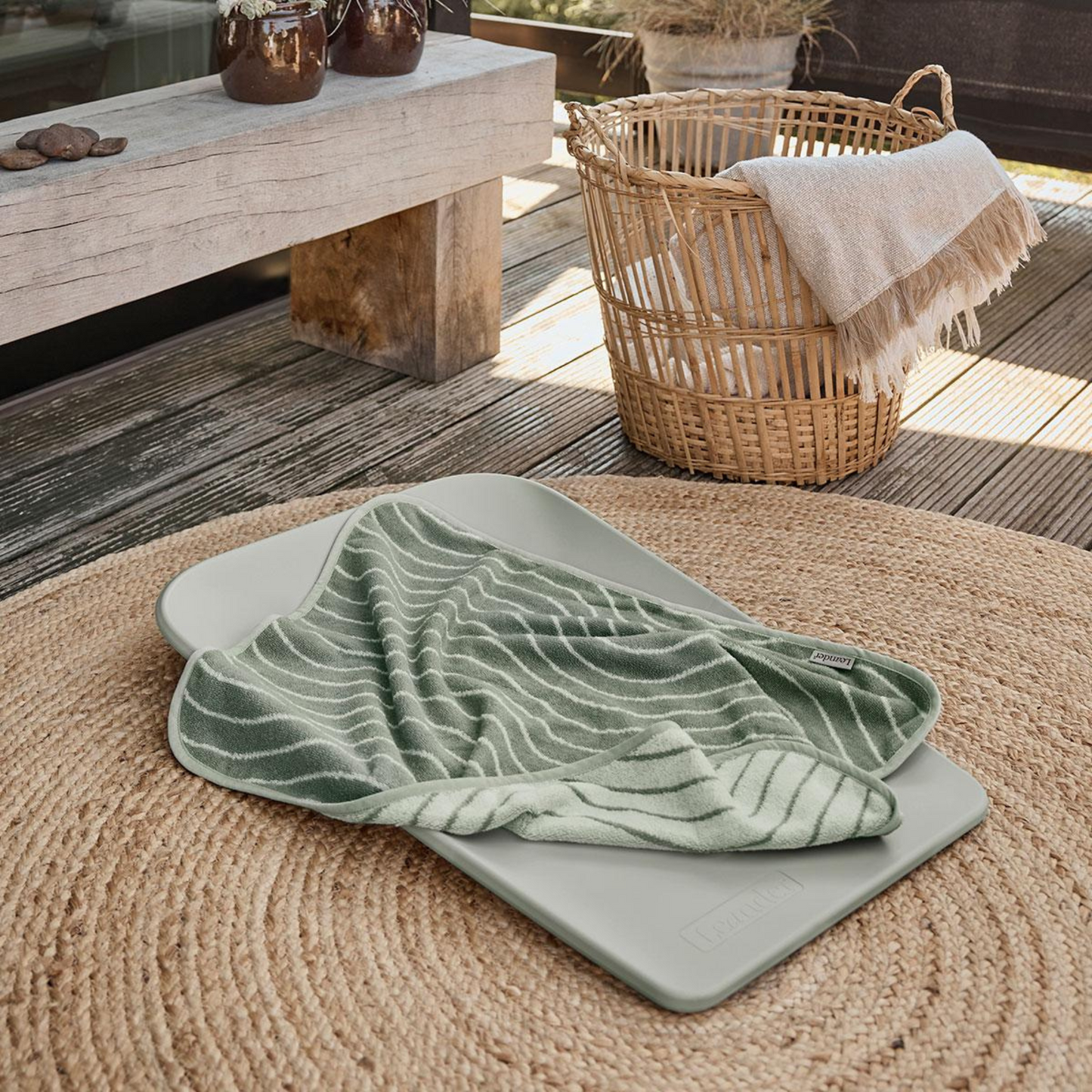Mini Matty Change Mat - Sage