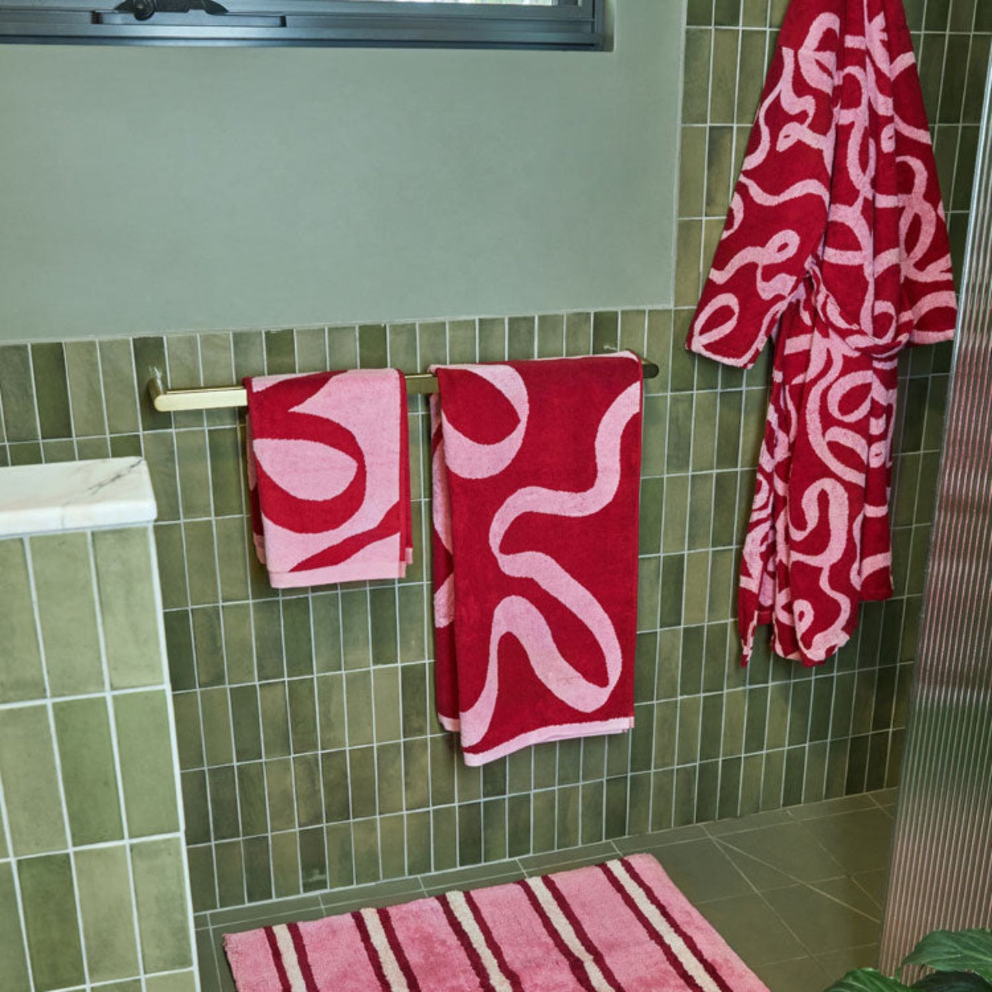 Ribbon Terry Robe  by Mosey Me