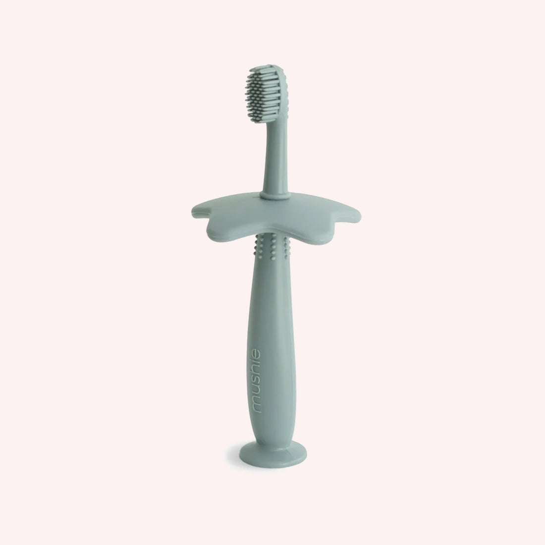 Mushie Training Toothbrush - Cambridge Blue