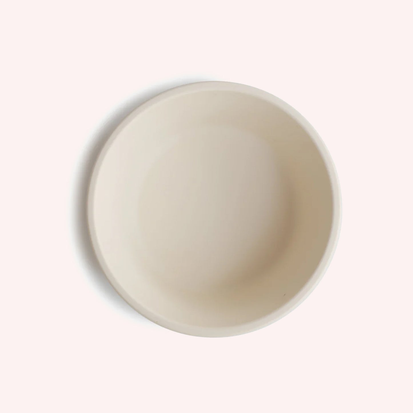 Mushie Silicone Suction Bowl - Ivory