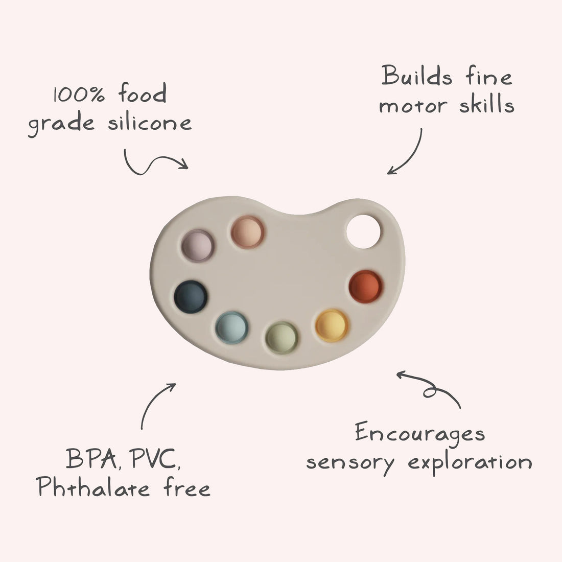 Mushie Palette Press Toy