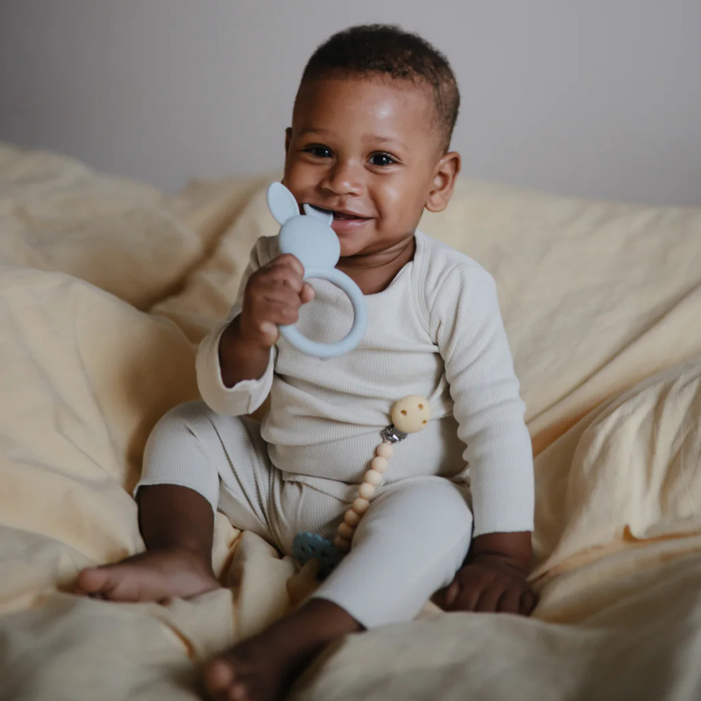 Mushie Animal Teether - Bunny