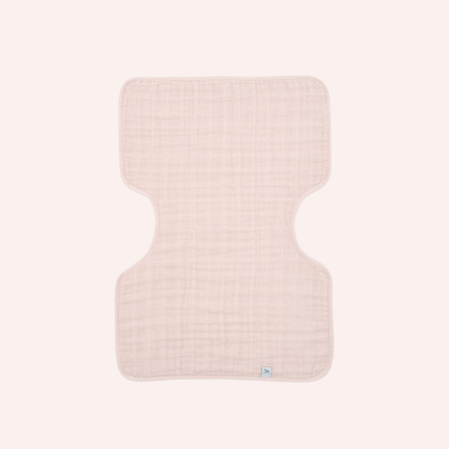 Muslin Burp Cloth - Light Pink