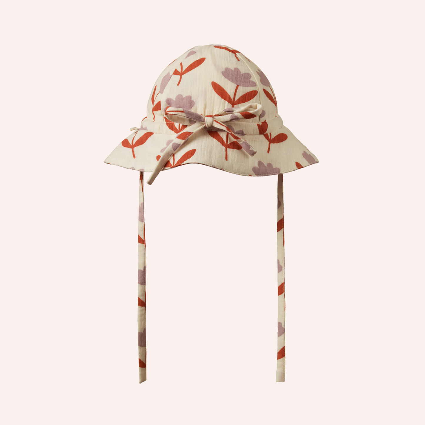 Muslin Sunhat - Fleurette Print