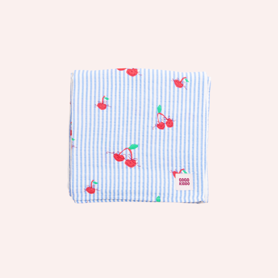 Light and Breathable Muslin Swaddle Wrap - Cherry Chic