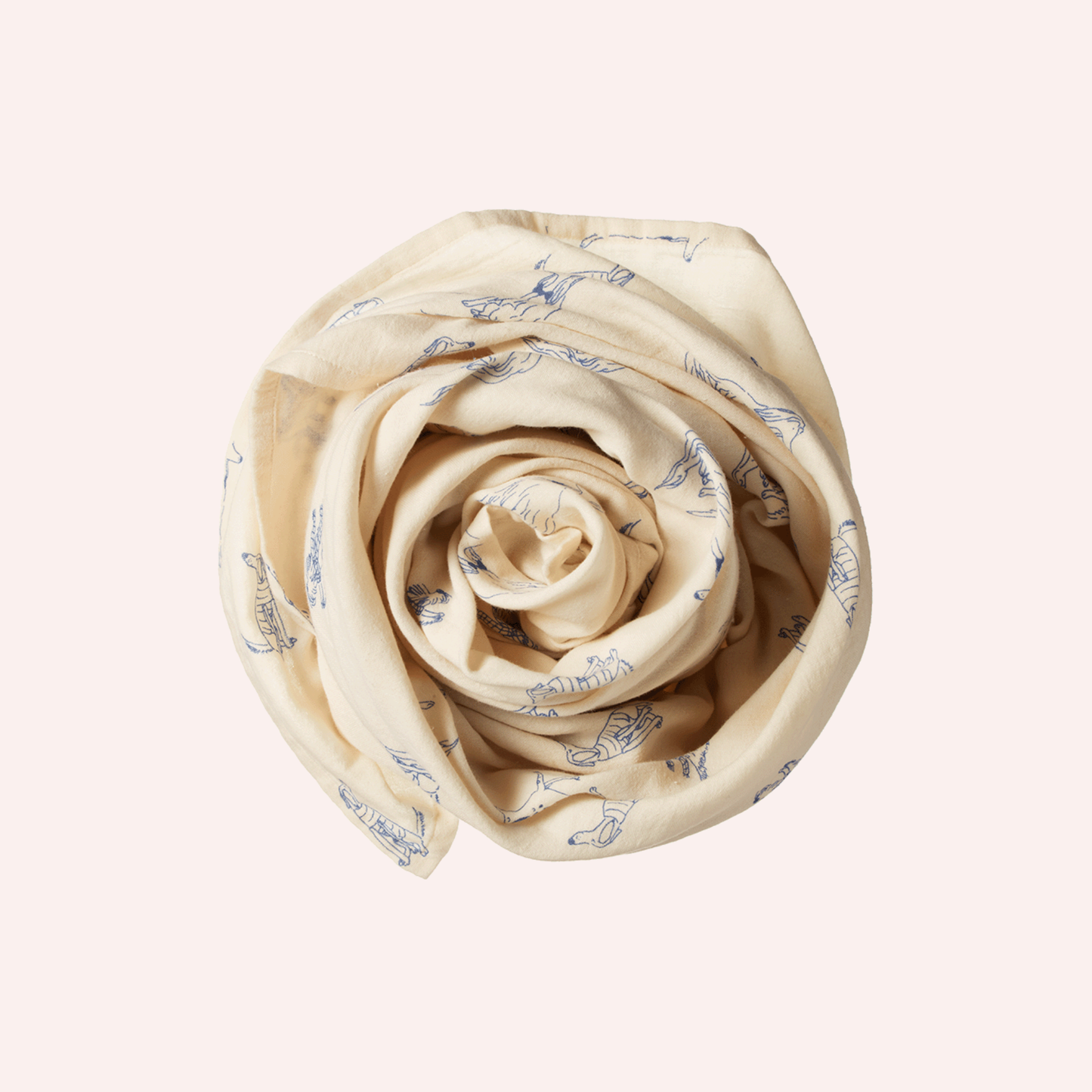 Muslin Wrap - Best Friend Print Muslin