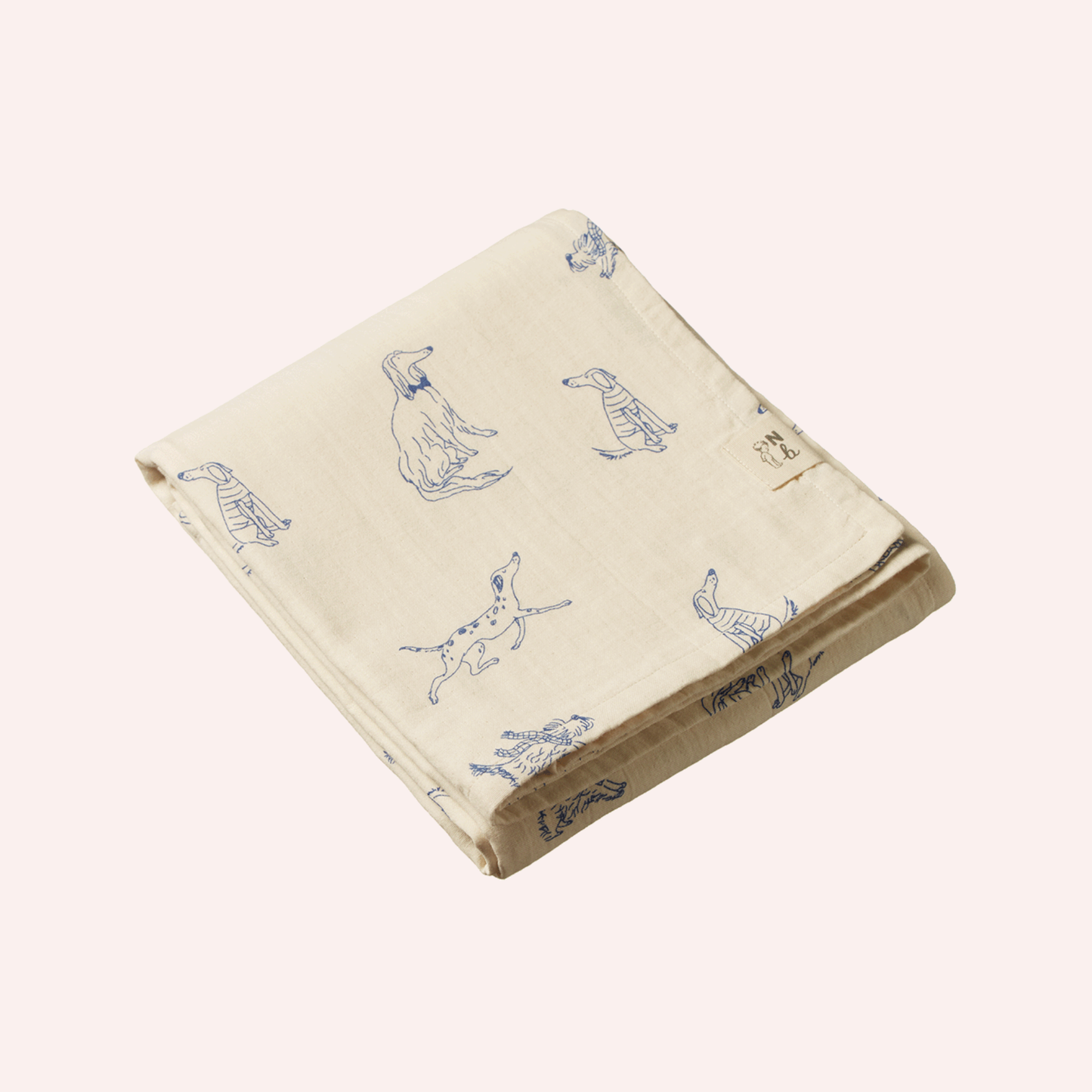 Muslin Wrap - Best Friend Print Muslin