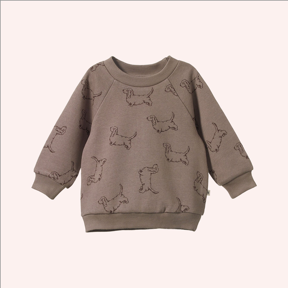 Emerson Sweater - Happy Hounds Print