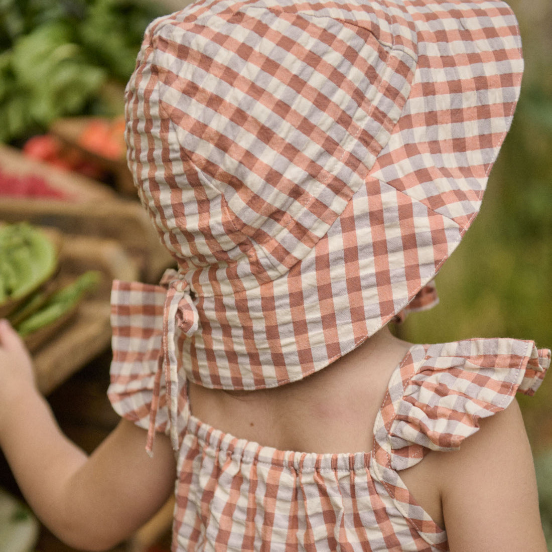 Petal Set - Dandelion Gingham