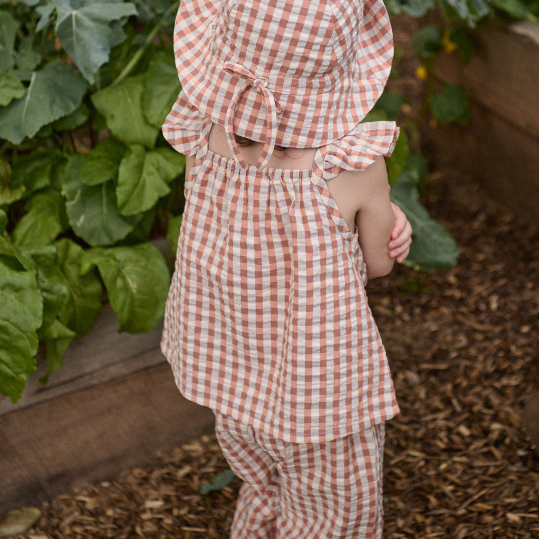 Petal Set - Dandelion Gingham