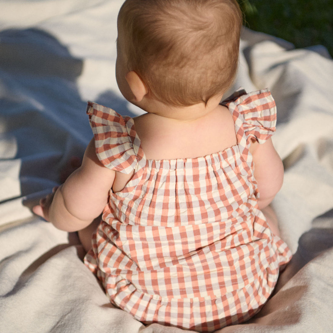 Petal Set - Dandelion Gingham