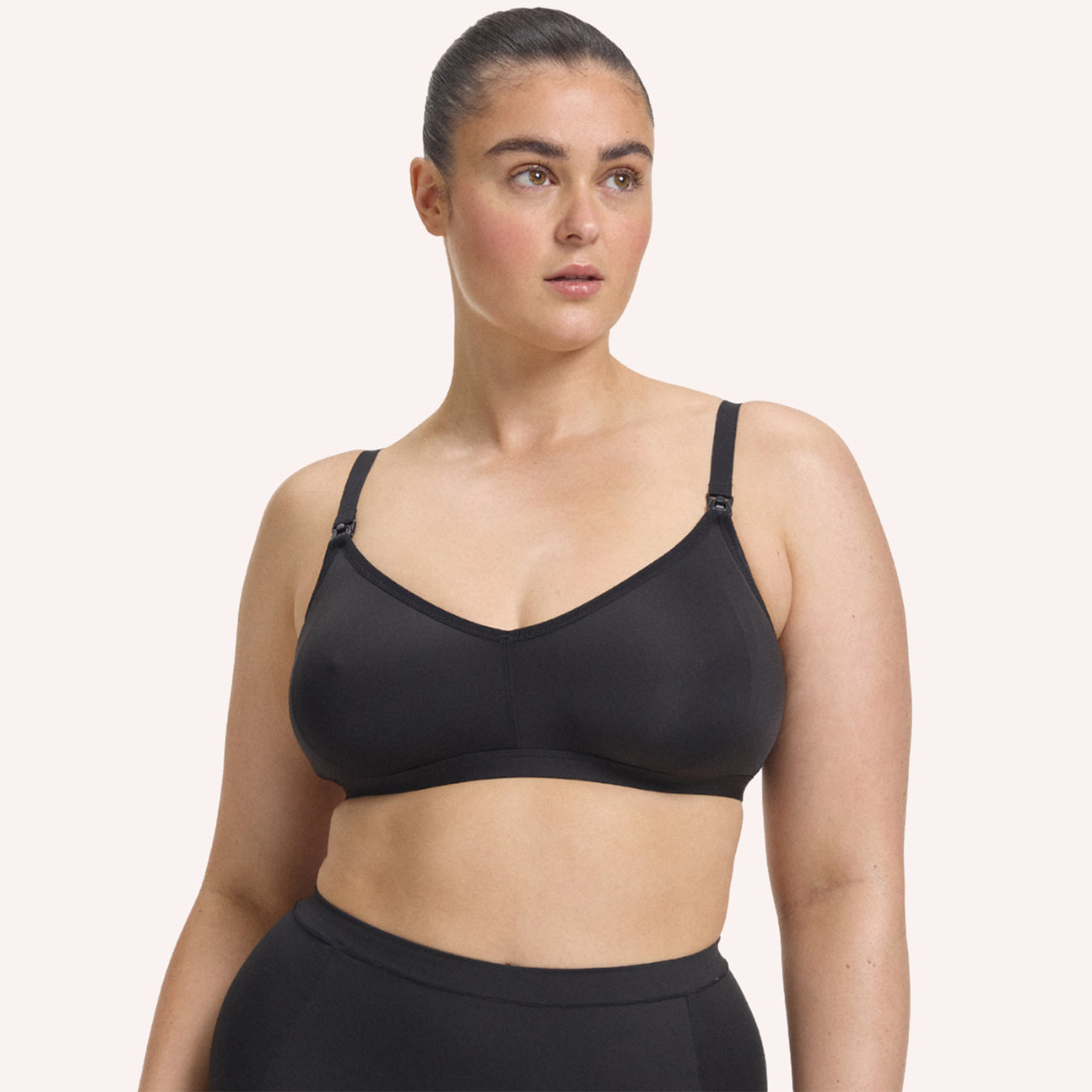 Maternity Comfort Bralette - Licorice