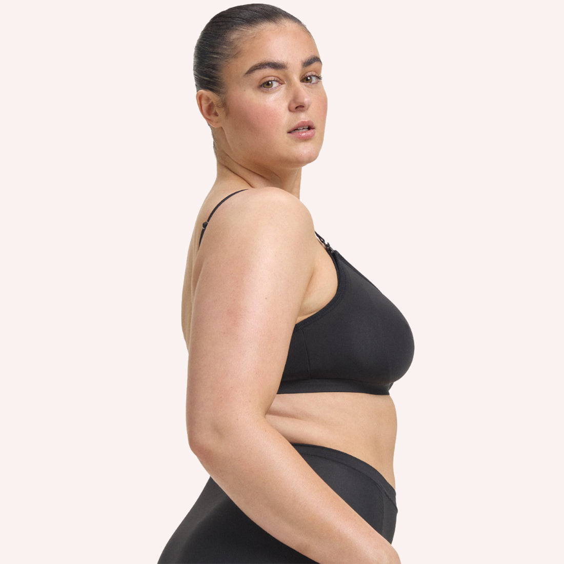 Maternity Comfort Bralette - Licorice