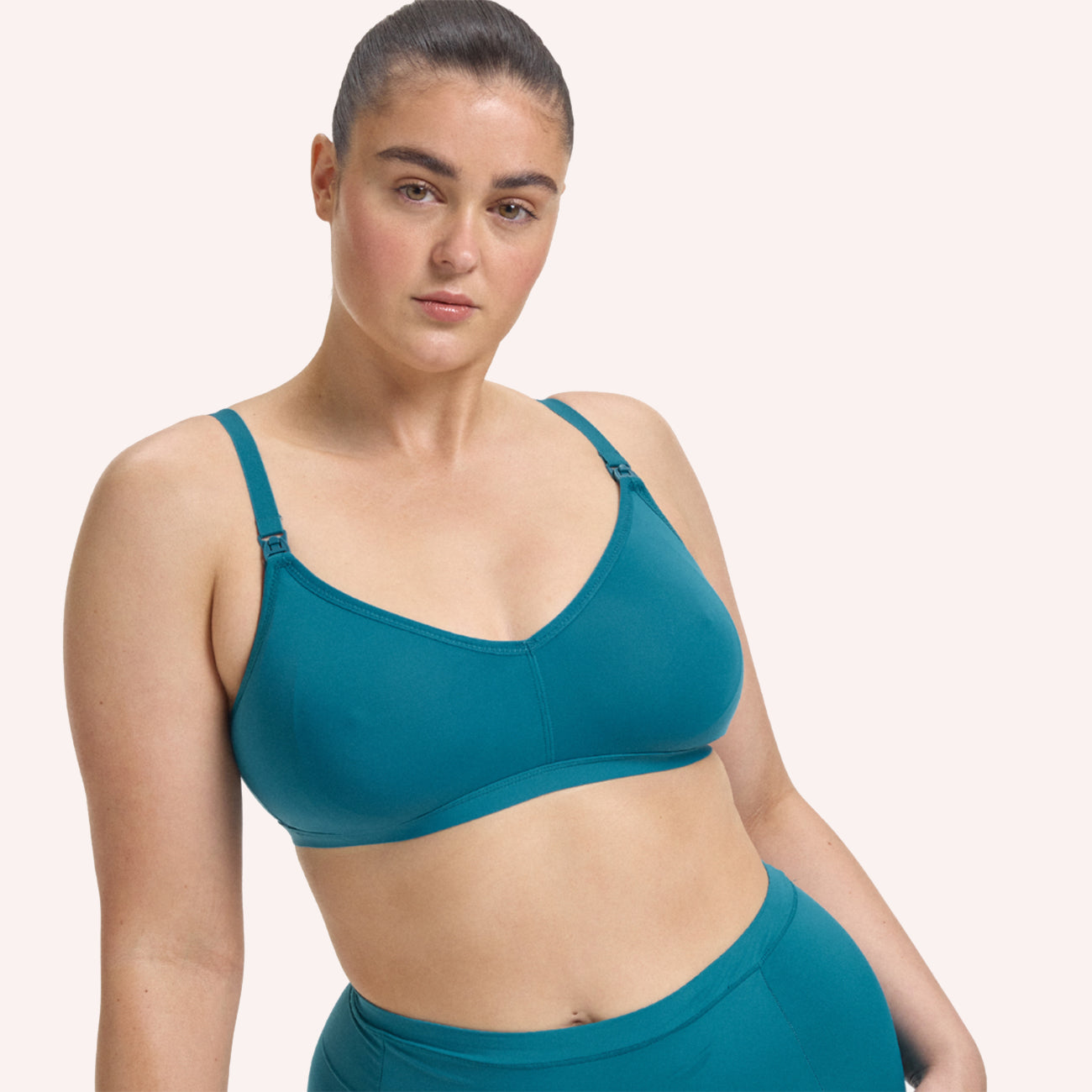 Maternity Comfort Bralette - Mermaid Tears