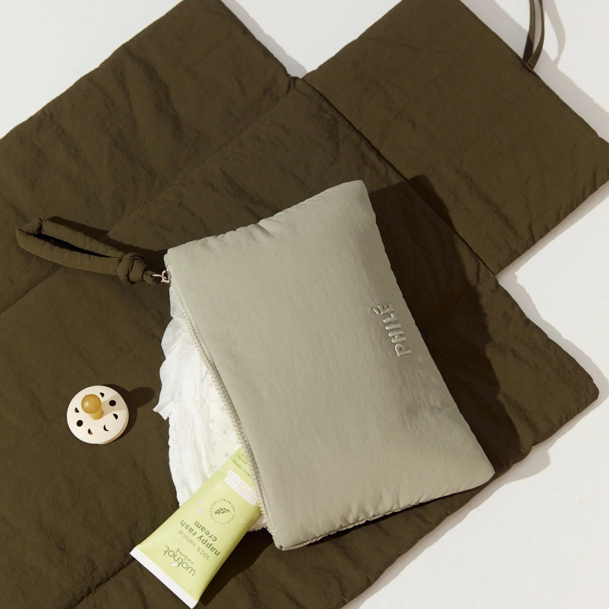 Nappy Wallet - Eucalyptus Green