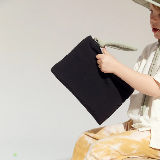 Nappy Wallet - Licorice Black