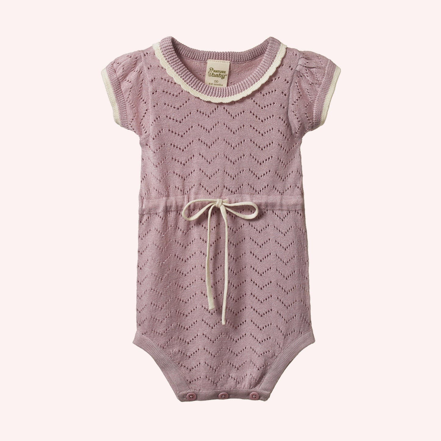 Lottie Suit - Lilac Pointelle