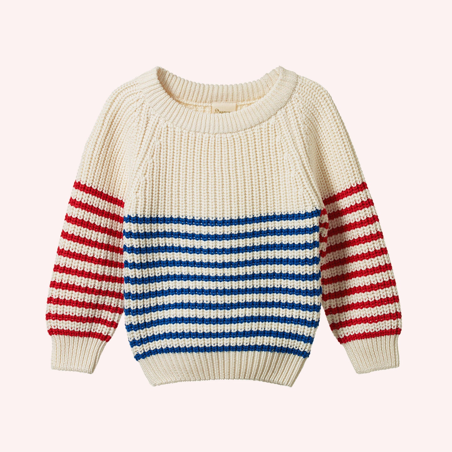 Billy Jumper - Mariner/Red Sailor Stripe