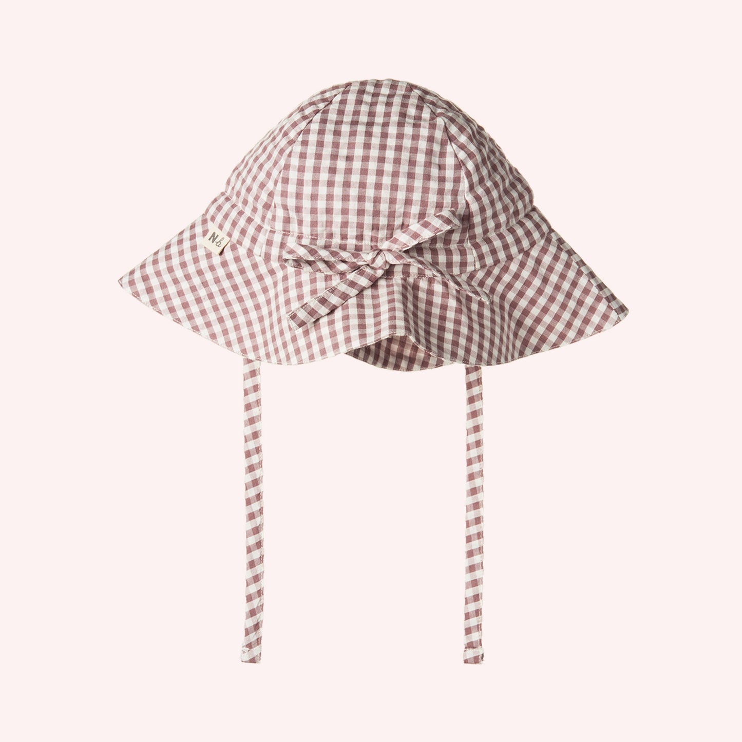 Gingham Sunhat - Twilight Check