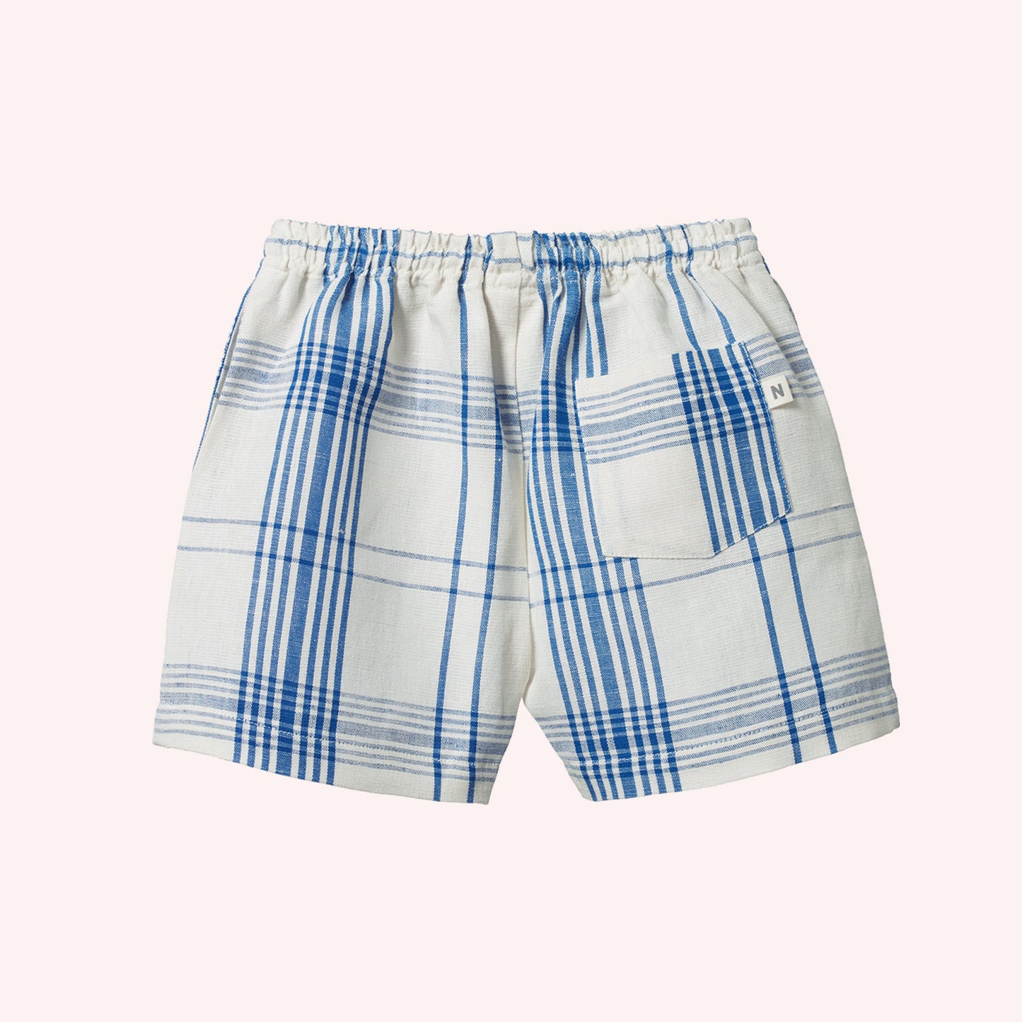 Linen Rafferty Shorts - Clyde Check