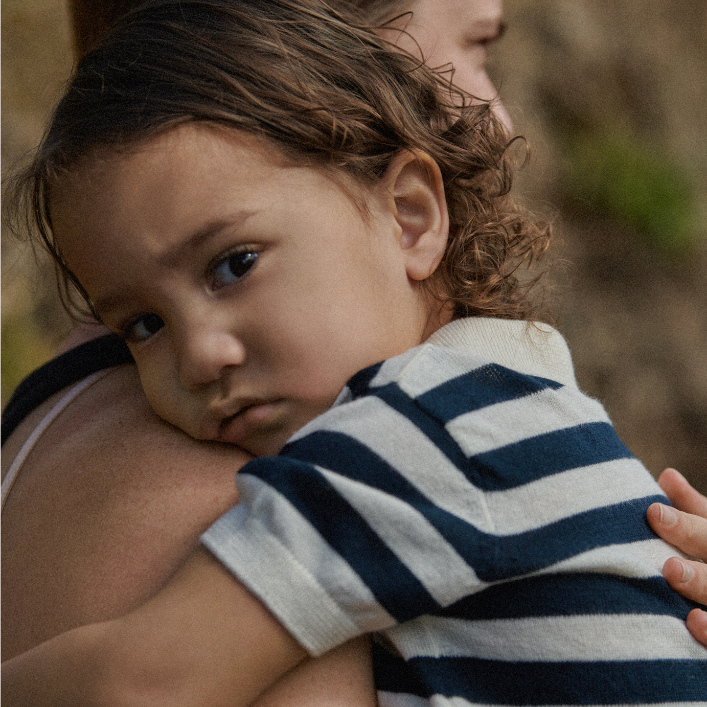 Stevie Polo - Navy Bold Stripe