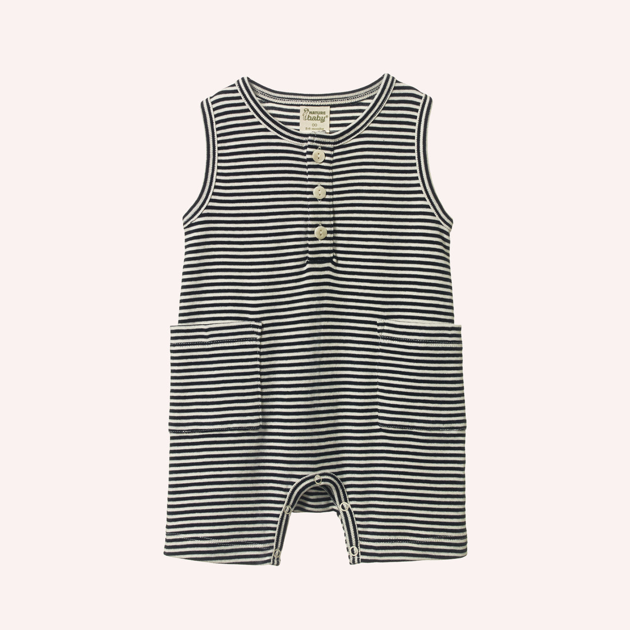 Camper Suit - Navy Stripe