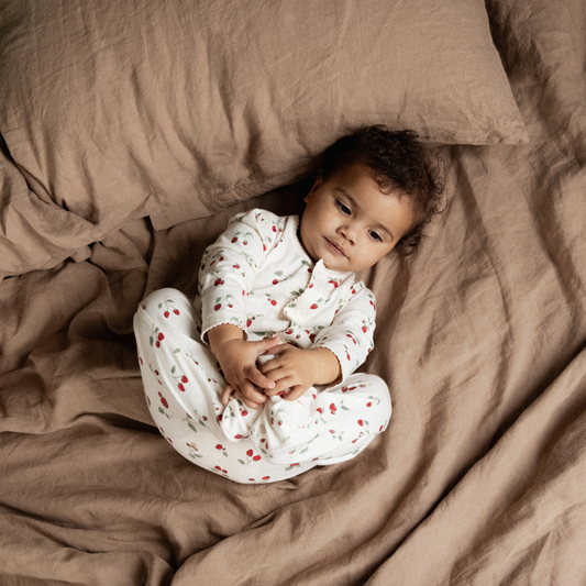 Lucy Suit - Strawberry Blush Print