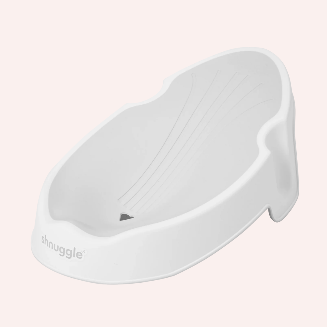Newborn Baby Bath Support - White