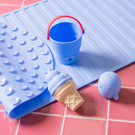 Very Clever Non-Slip Bath Mat - Periwinkle