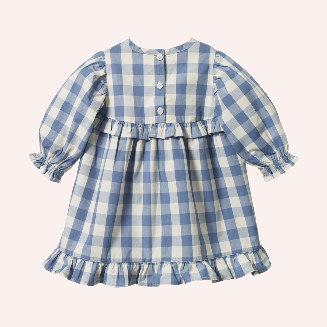 Nora Dress - Bluebelle Check